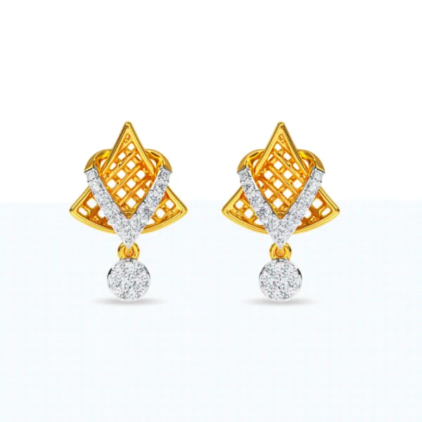 Modern Model Diamond Ear Ring