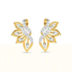 Glam Flying Kiss Diamond Ear Ring