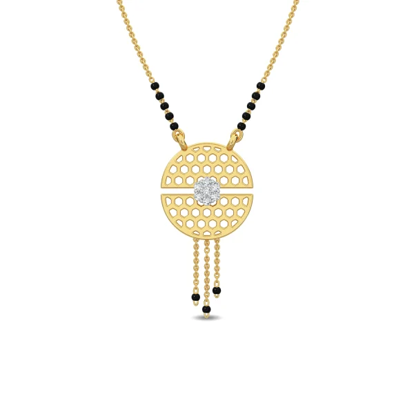 Glam Ruby Mangalsutra