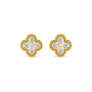 Elegant Aroma Diamond Ear Ring