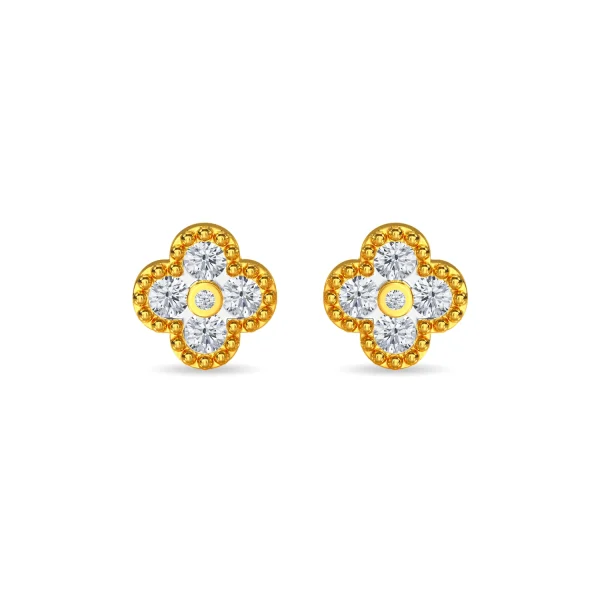 Elegant Aroma Diamond Ear Ring