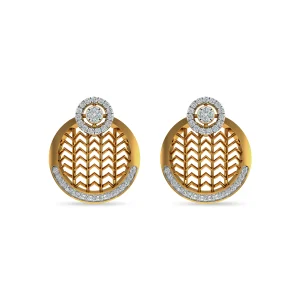Premium Hazel Women Diamond Ear Ring